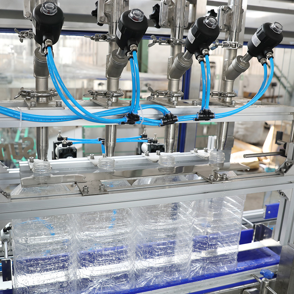 Automatic Linear 5L Bottle Drinking Liquid Water Filling Machine