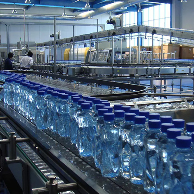 Automatic Drinking water filling line for water bottling machine