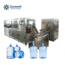 Full Automatic Complete 5 gallon barrel pure water filling machine