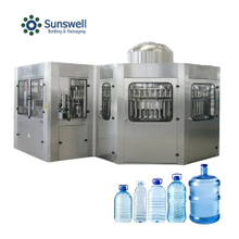 pure/mineal water bottle washing filling capping machine